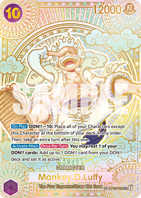 Monkey.D.Luffy SP (Gold)