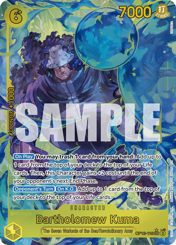 Bartholomew Kuma Alternate Art