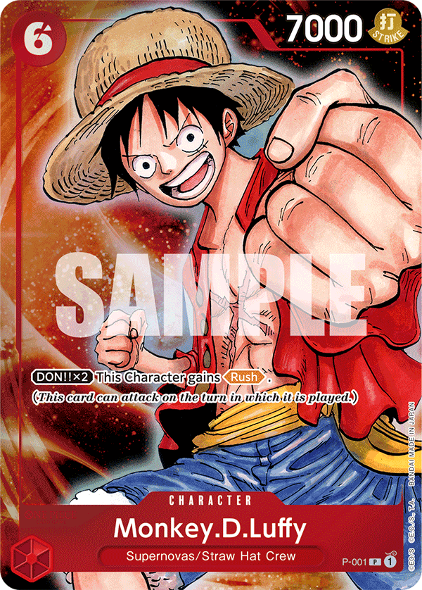 Monkey.D.Luffy Premium Card Collection -BANDAI CARD GAMES Fest. 23-24 Edition-