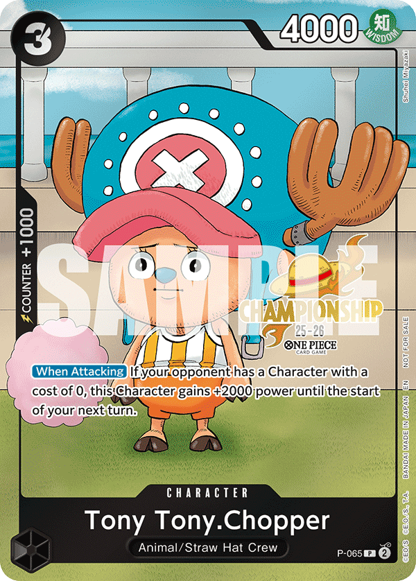 Tony Tony.Chopper CS 25-26 Event Pack